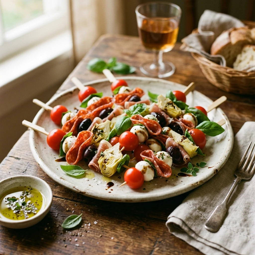 Antipasto Skewers