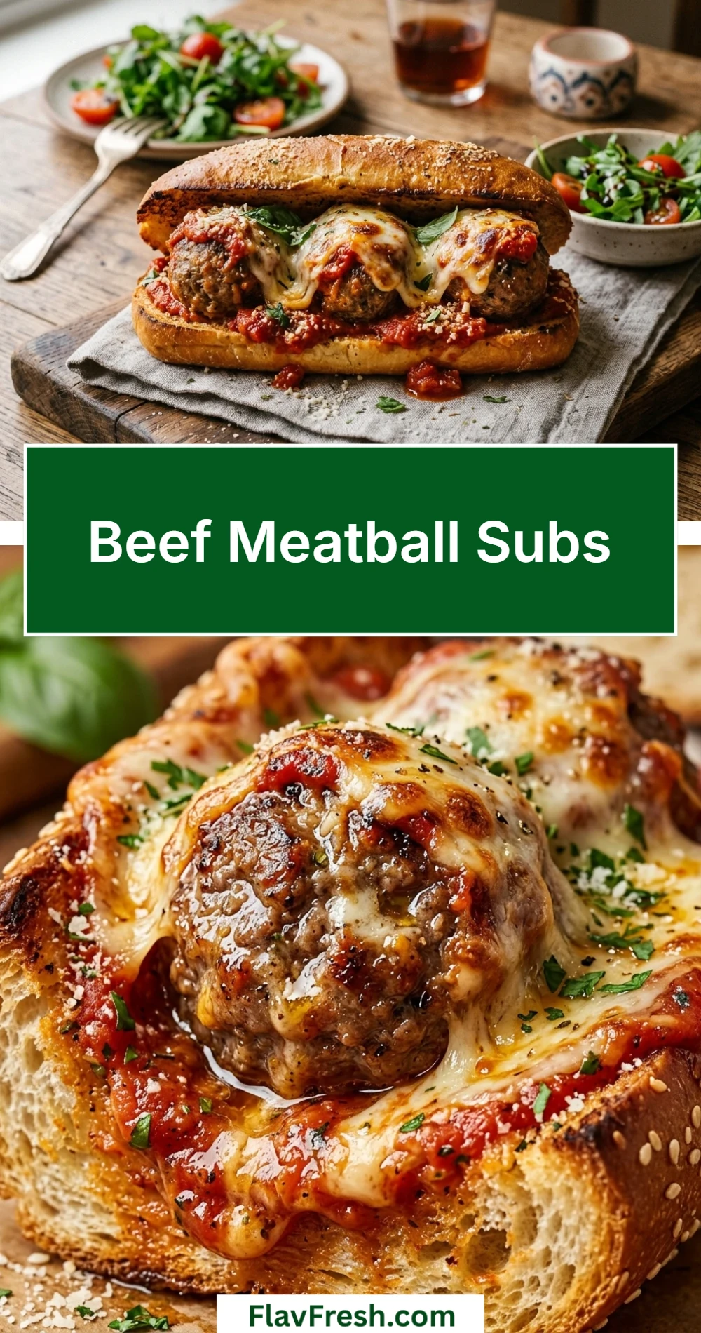 Beef Meatball Subs