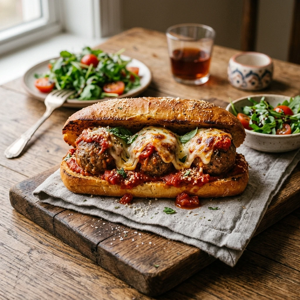 Beef Meatball Subs