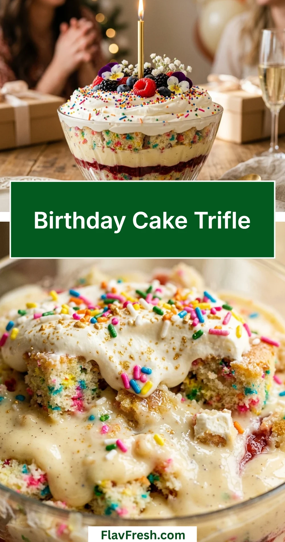 Birthday Cake Trifle