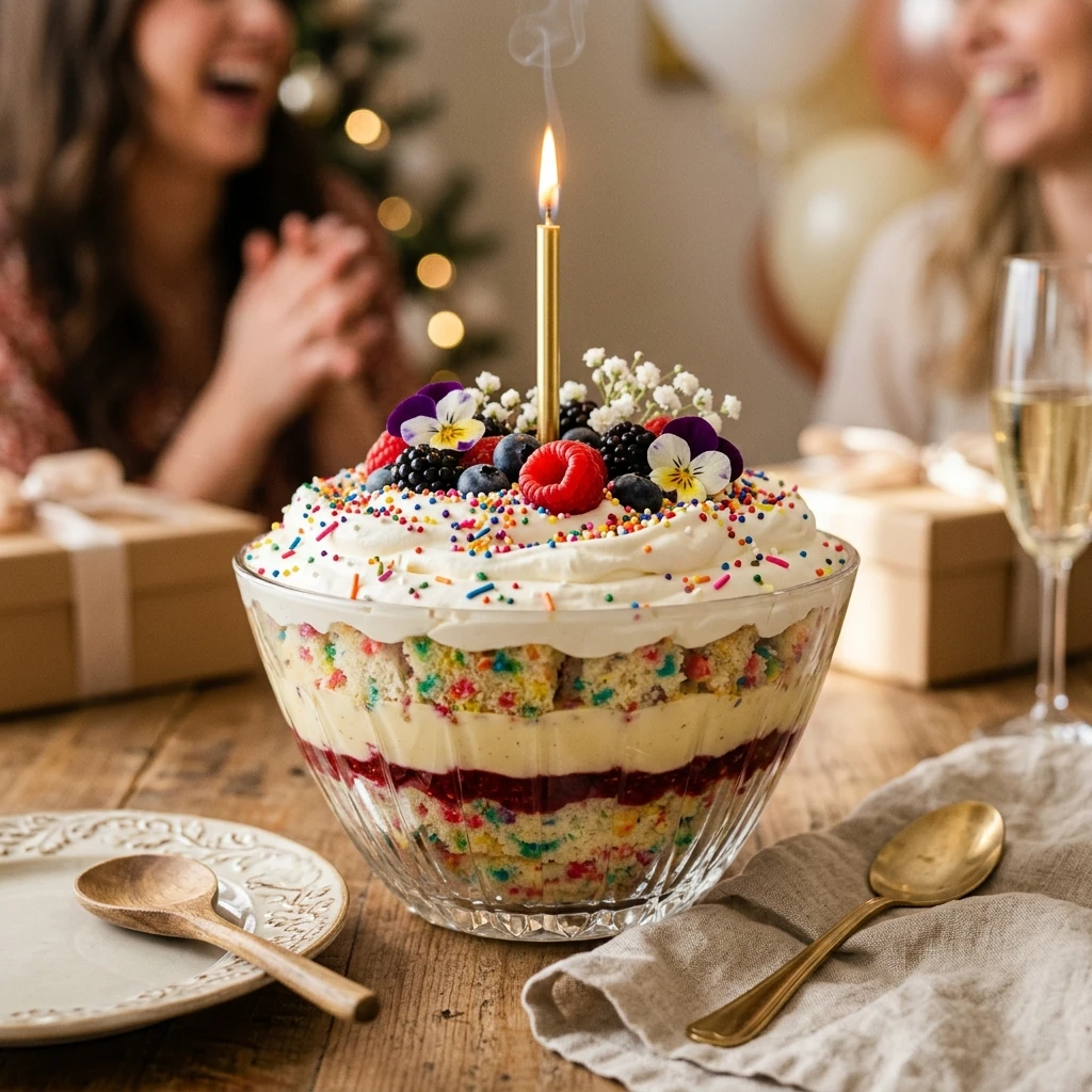 Birthday Cake Trifle