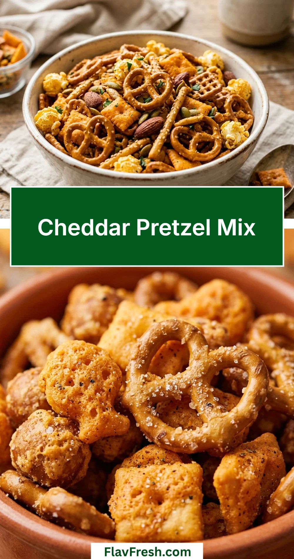Cheddar Pretzel Mix