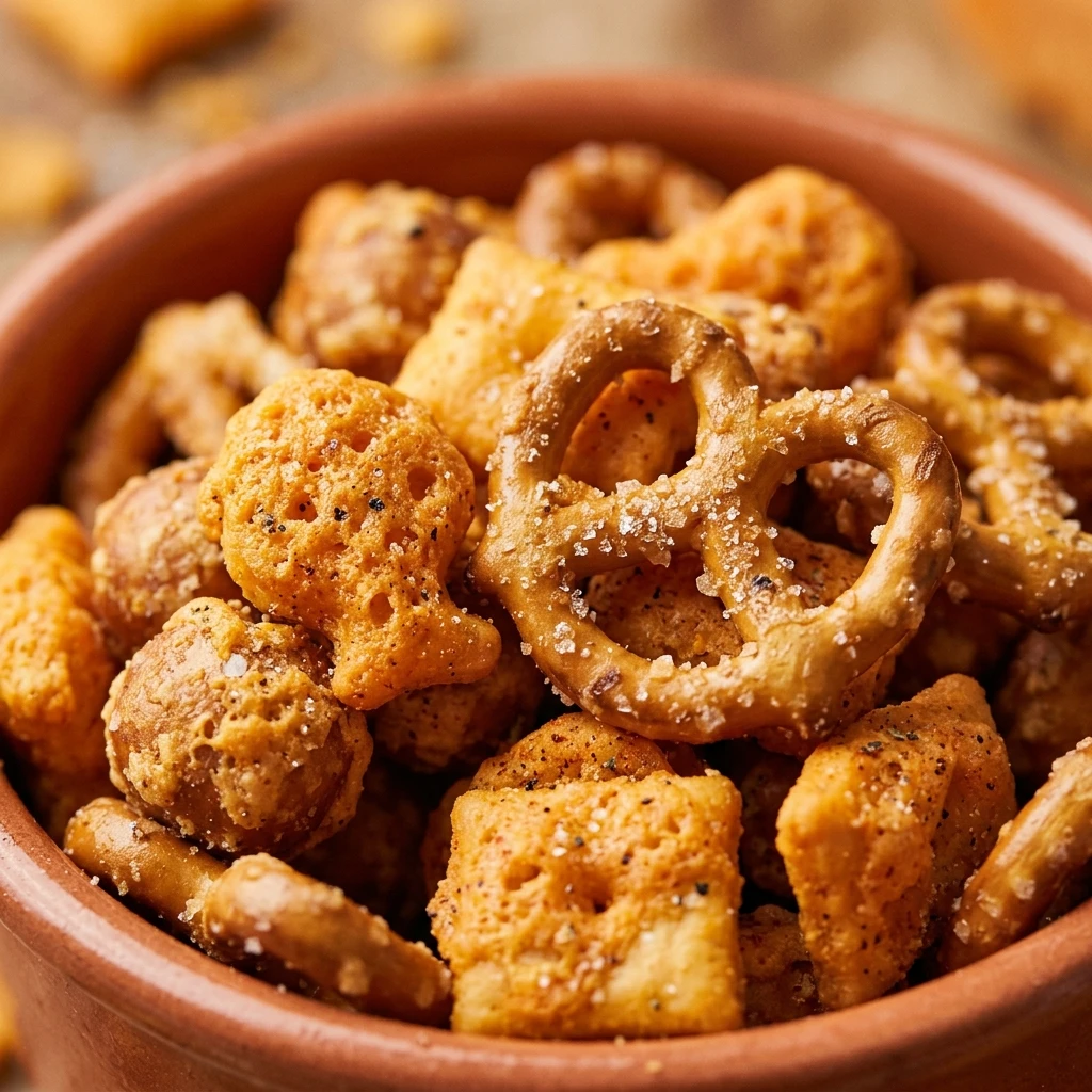 Cheddar Pretzel Mix