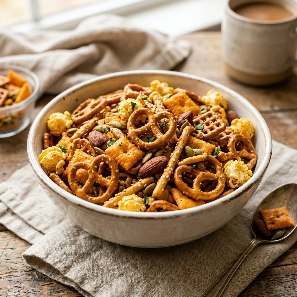 Cheddar Pretzel Mix