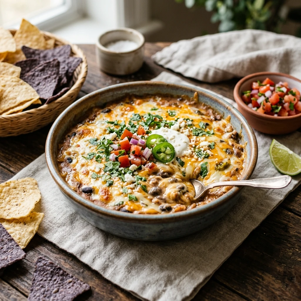 Cheesy Bean Dip