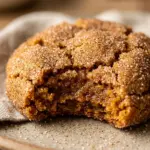 Chewy Pumpkin Snickerdoodle Cookies