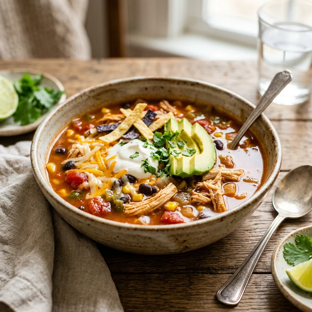 Chicken Enchilada Soup