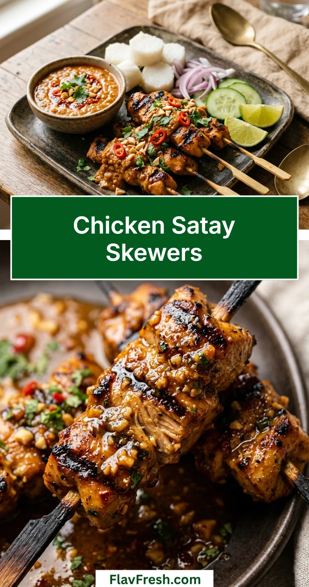Chicken Satay Skewers