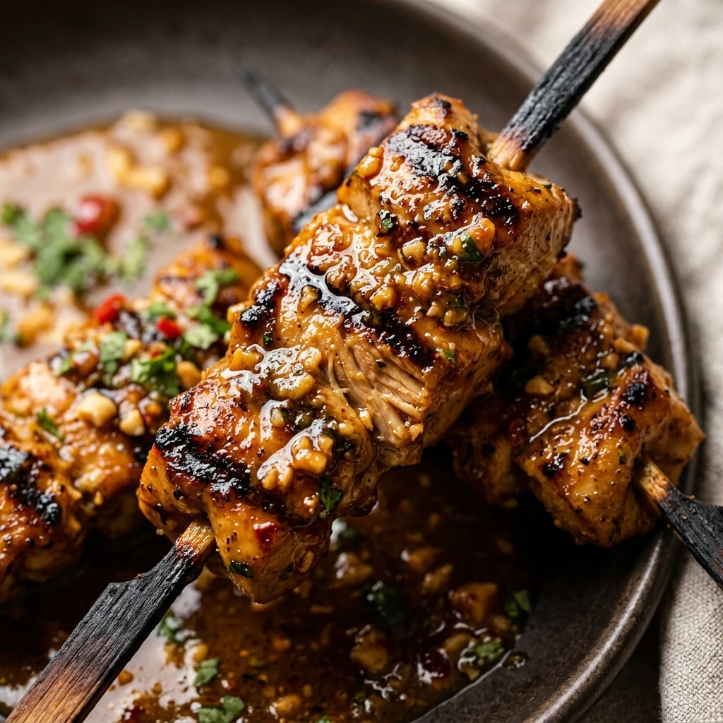 Chicken Satay Skewers