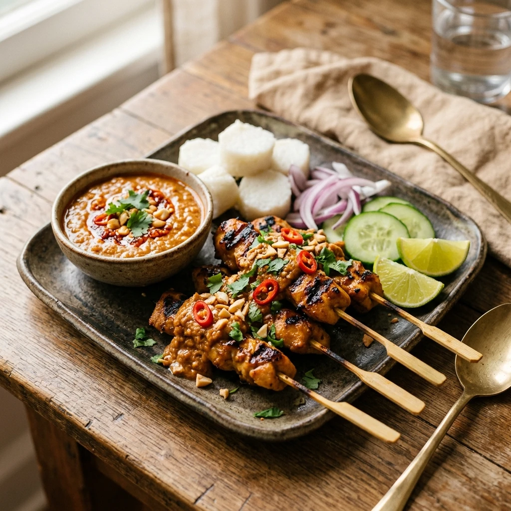 Chicken Satay Skewers