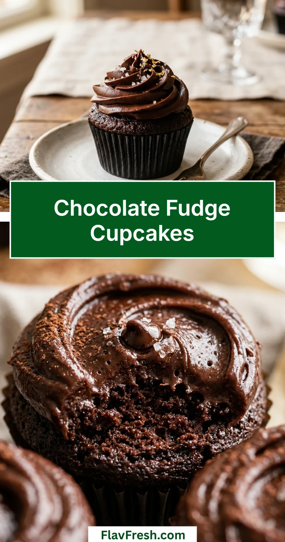 Chocolate Fudge Cupcakes