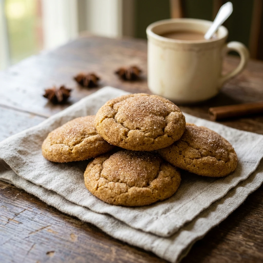 Cinnamon Pumpkin Snickerdoodles