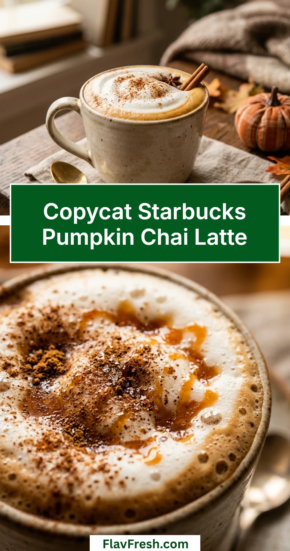 Copycat Starbucks Pumpkin Chai Latte