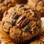 Creamy High Protein Pumpkin Muffins