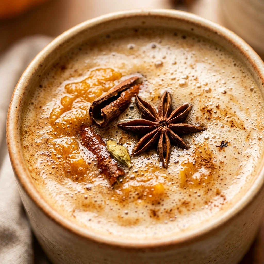Dairy Free Oat Milk Pumpkin Chai