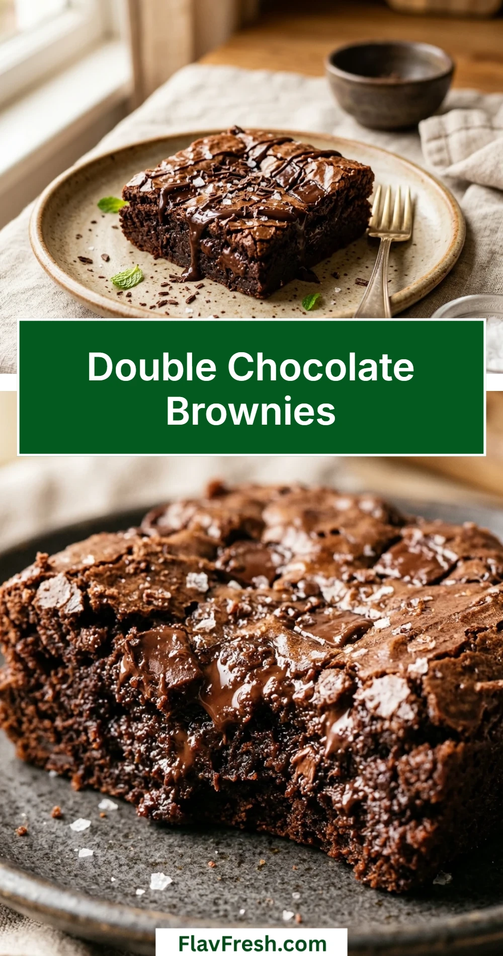 Double Chocolate Brownies