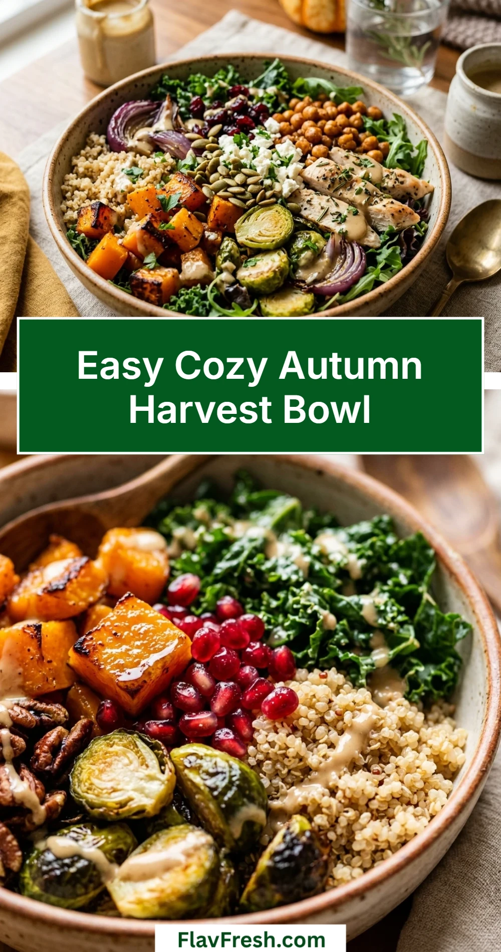 Easy Cozy Autumn Harvest Bowl