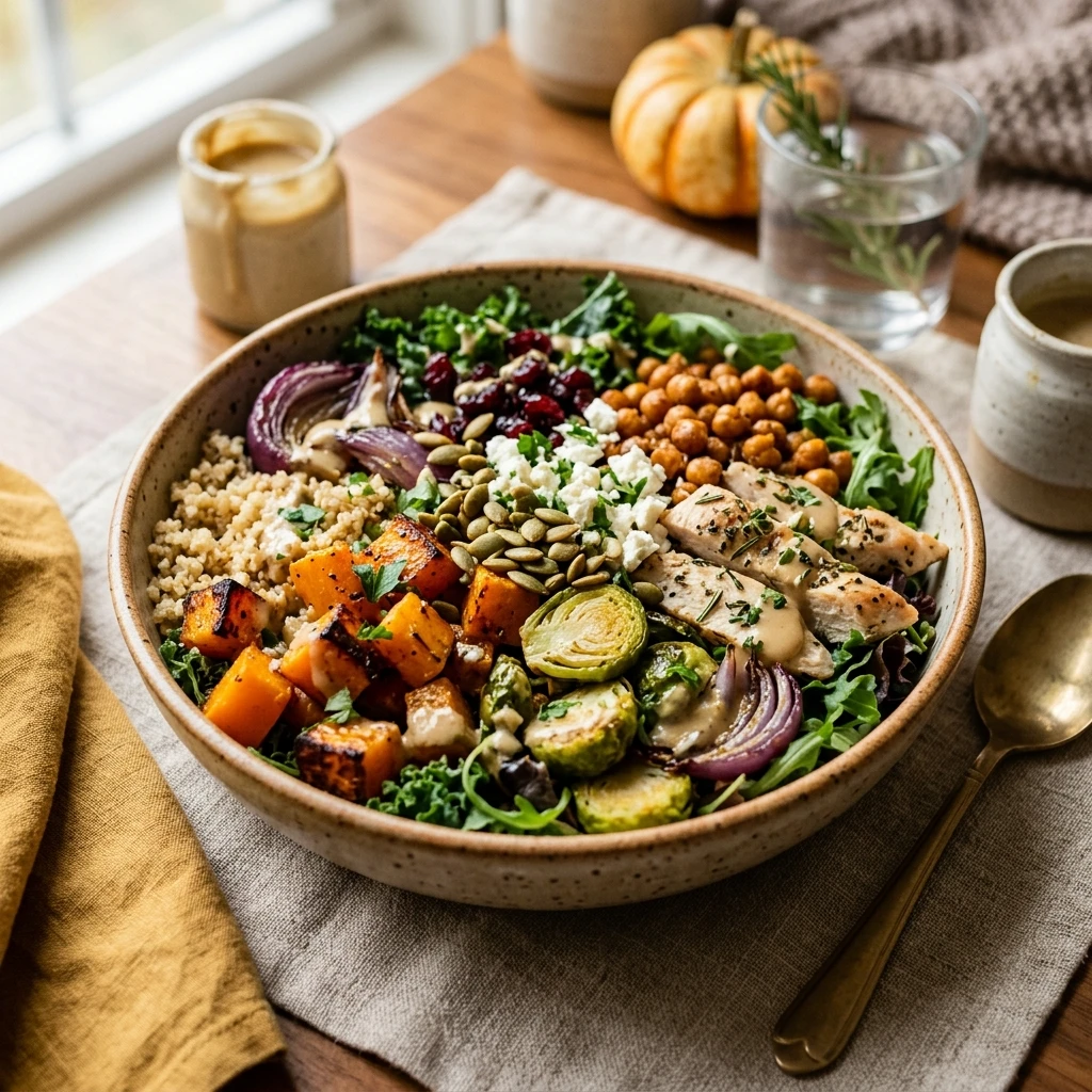 Easy Cozy Autumn Harvest Bowl