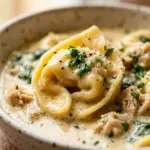 Easy Creamy Chicken Tortellini