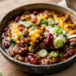 Easy Loaded Chili Bowls