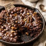 Father's Day Protein Brownie Skillet