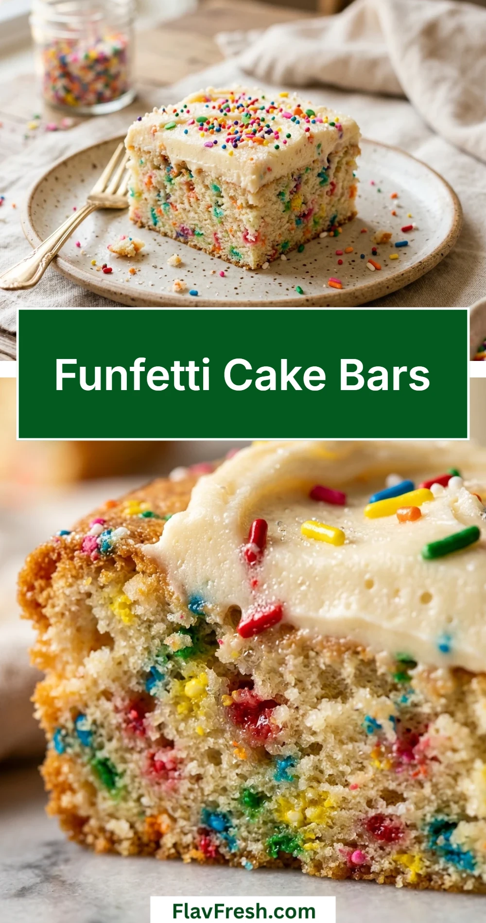 Funfetti Cake Bars