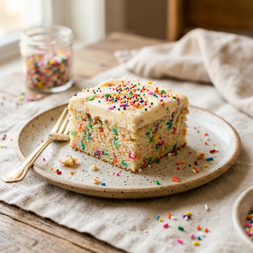 Funfetti Cake Bars