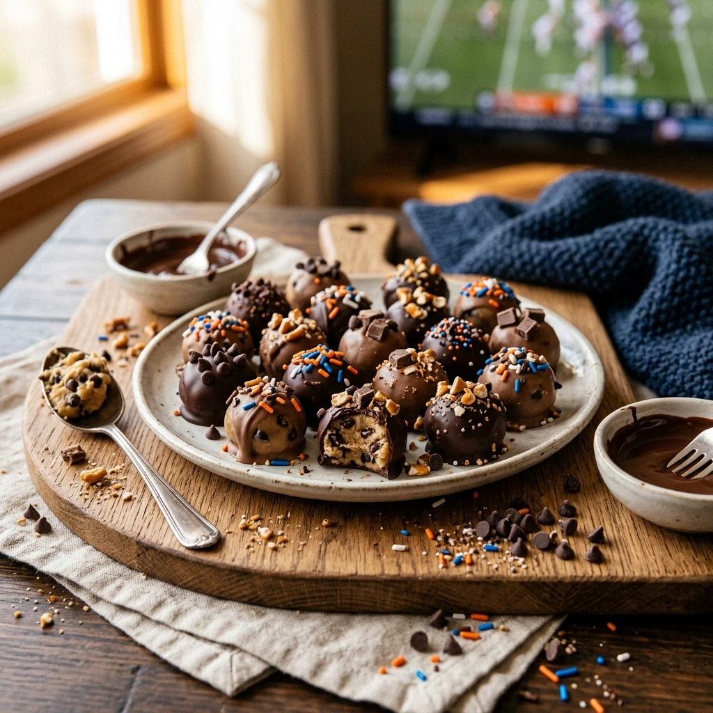 Game Day Cookie Dough Bites