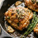 Garlic Herb Chicken Skillet