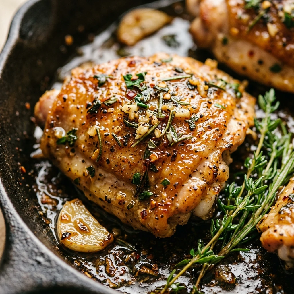 Garlic Herb Chicken Skillet