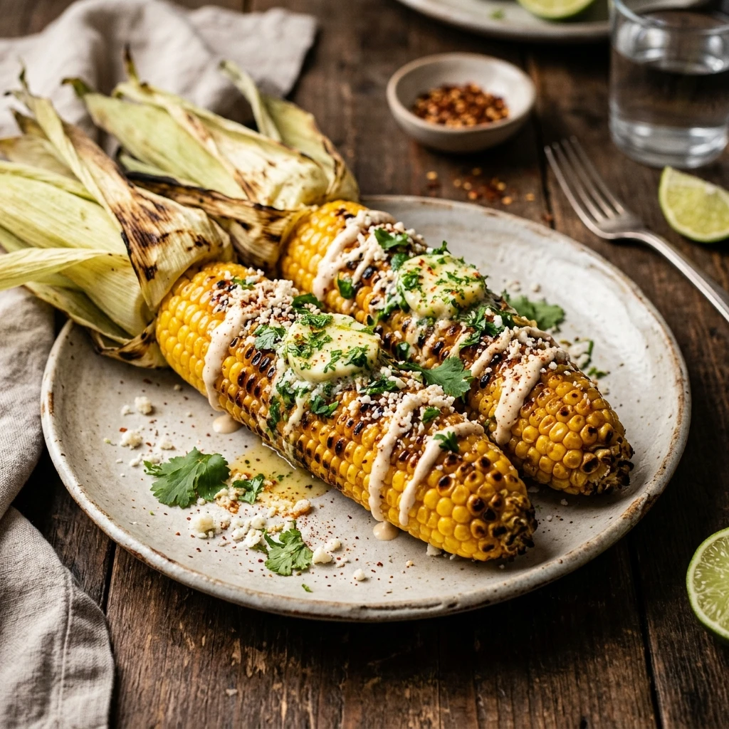 Grilled Corn On The Cob