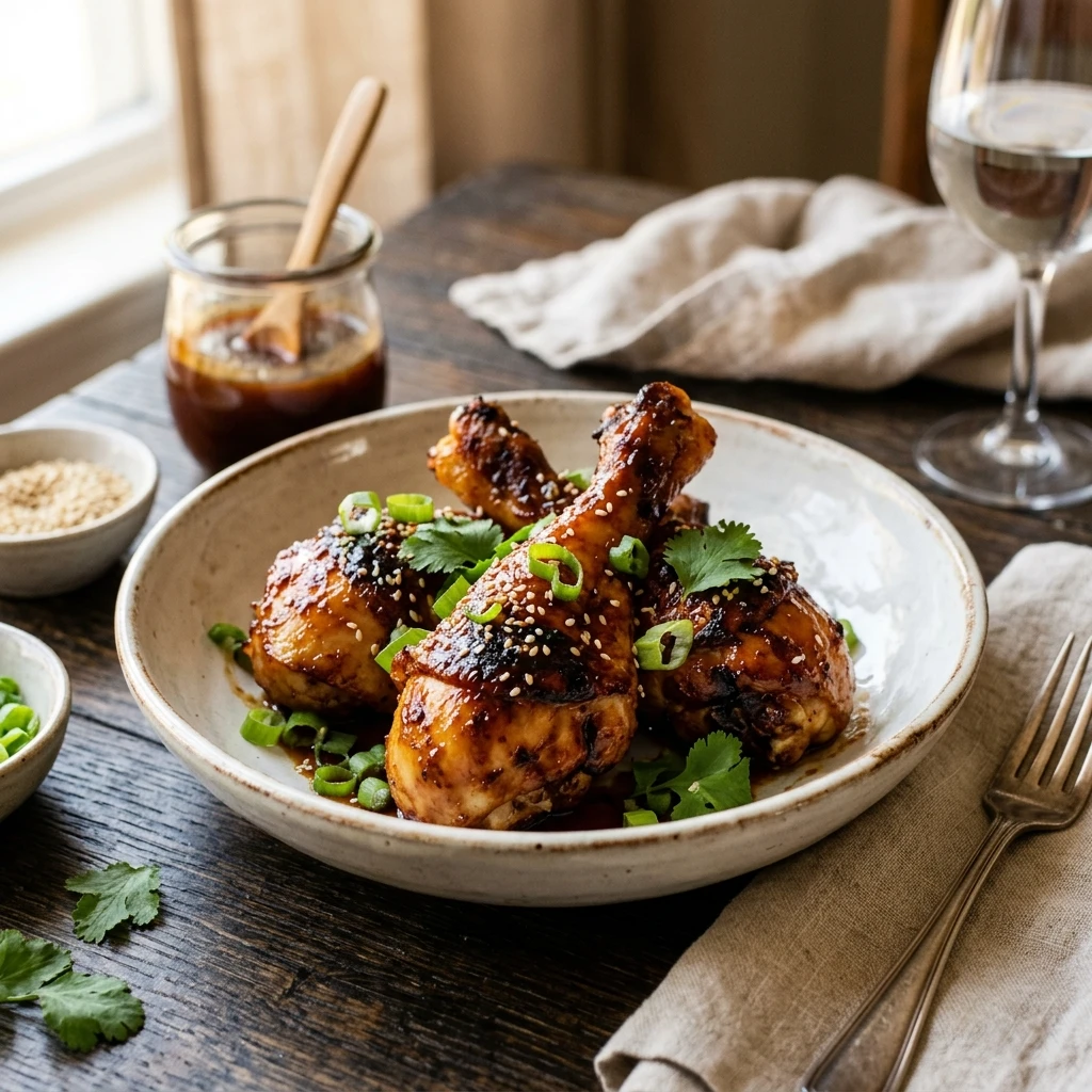 Honey BBQ Chicken Drumsticks