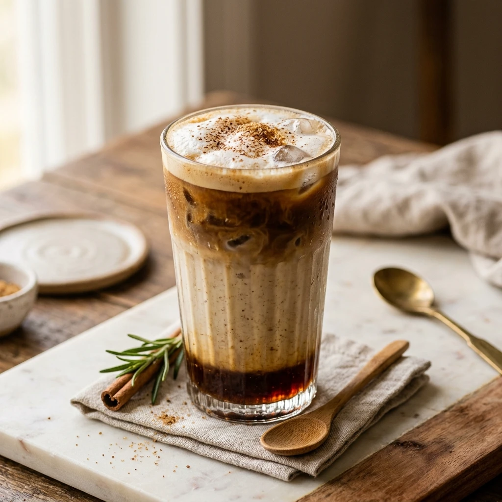 Iced Brown Sugar Oat Milk Latte