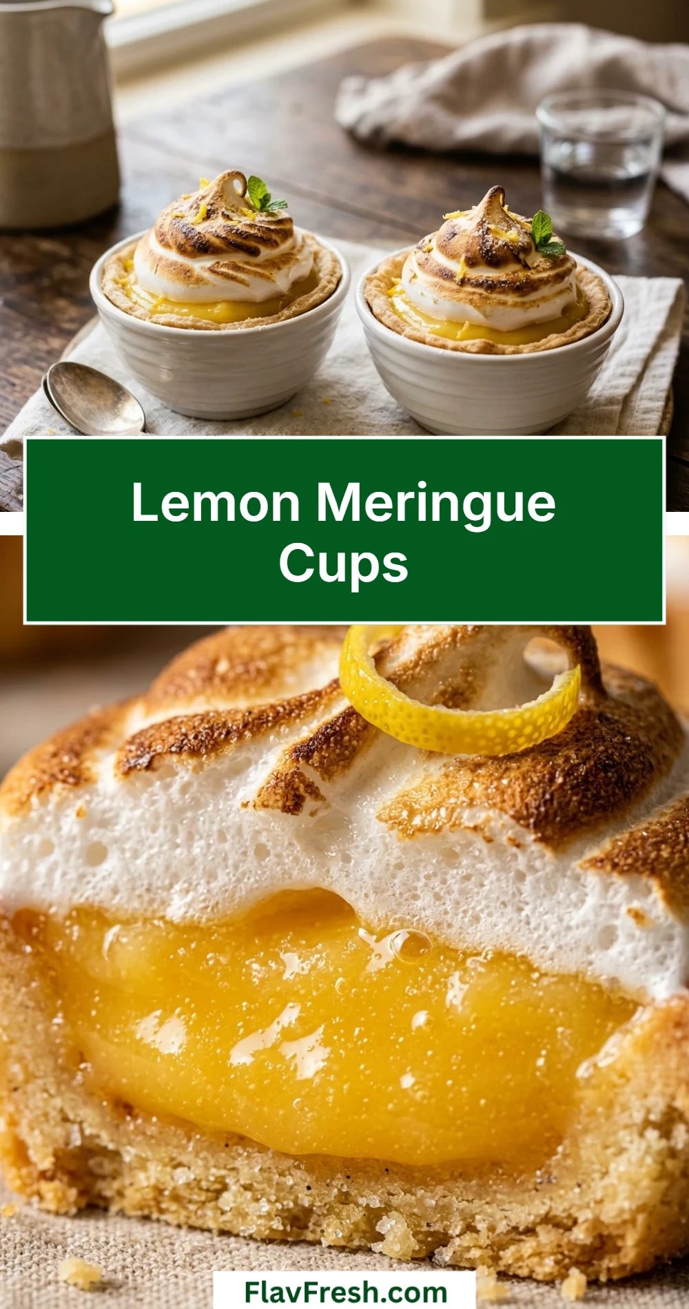 Lemon Meringue Cups