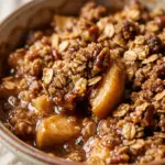 Maple Brown Sugar Apple Crisp