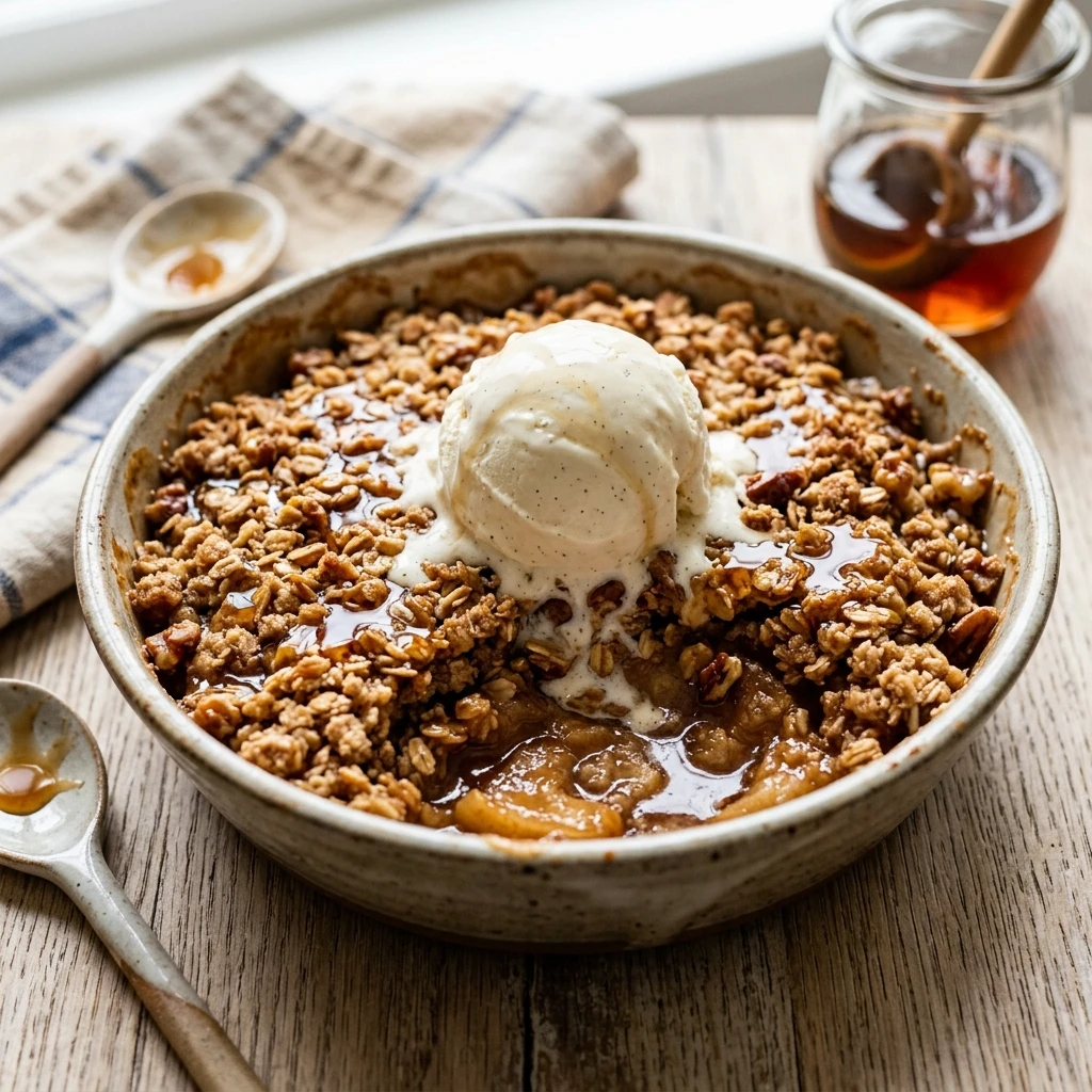 Maple Syrup Apple Crisp