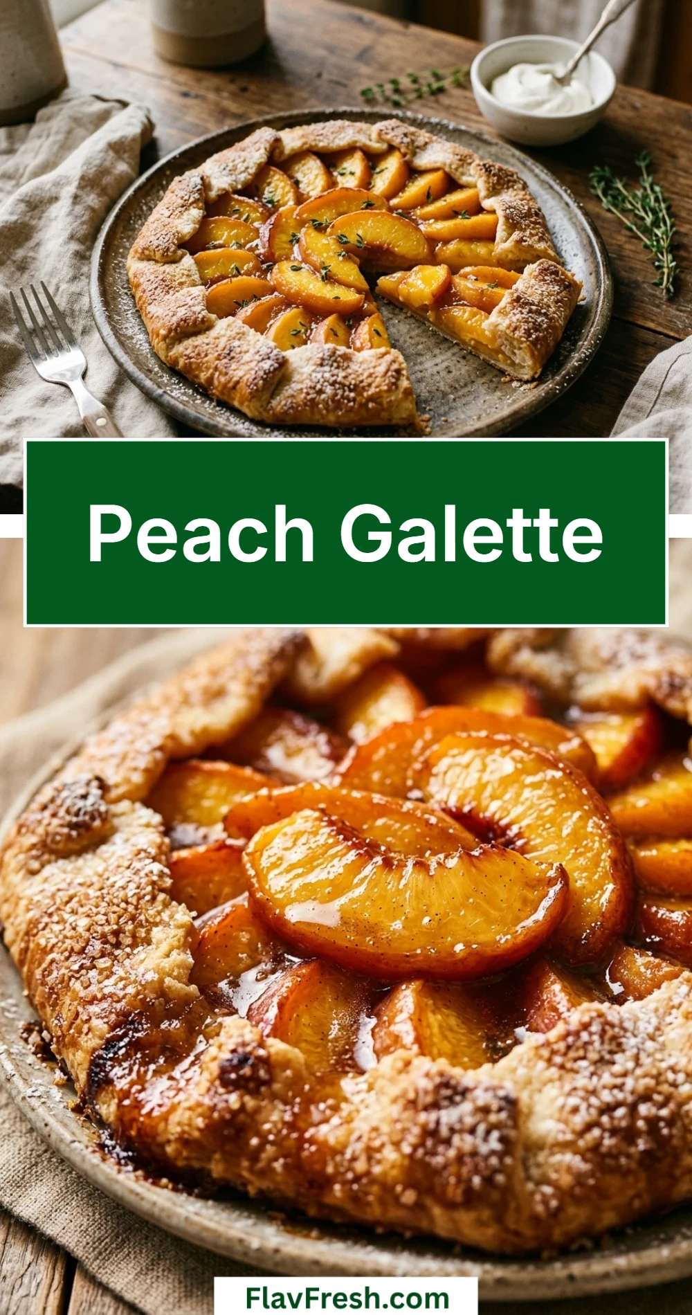 Peach Galette