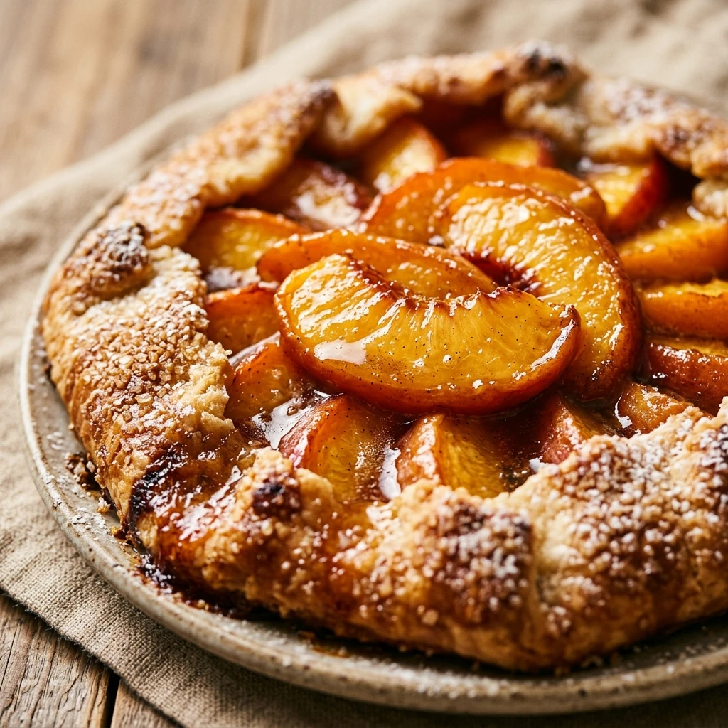 Peach Galette