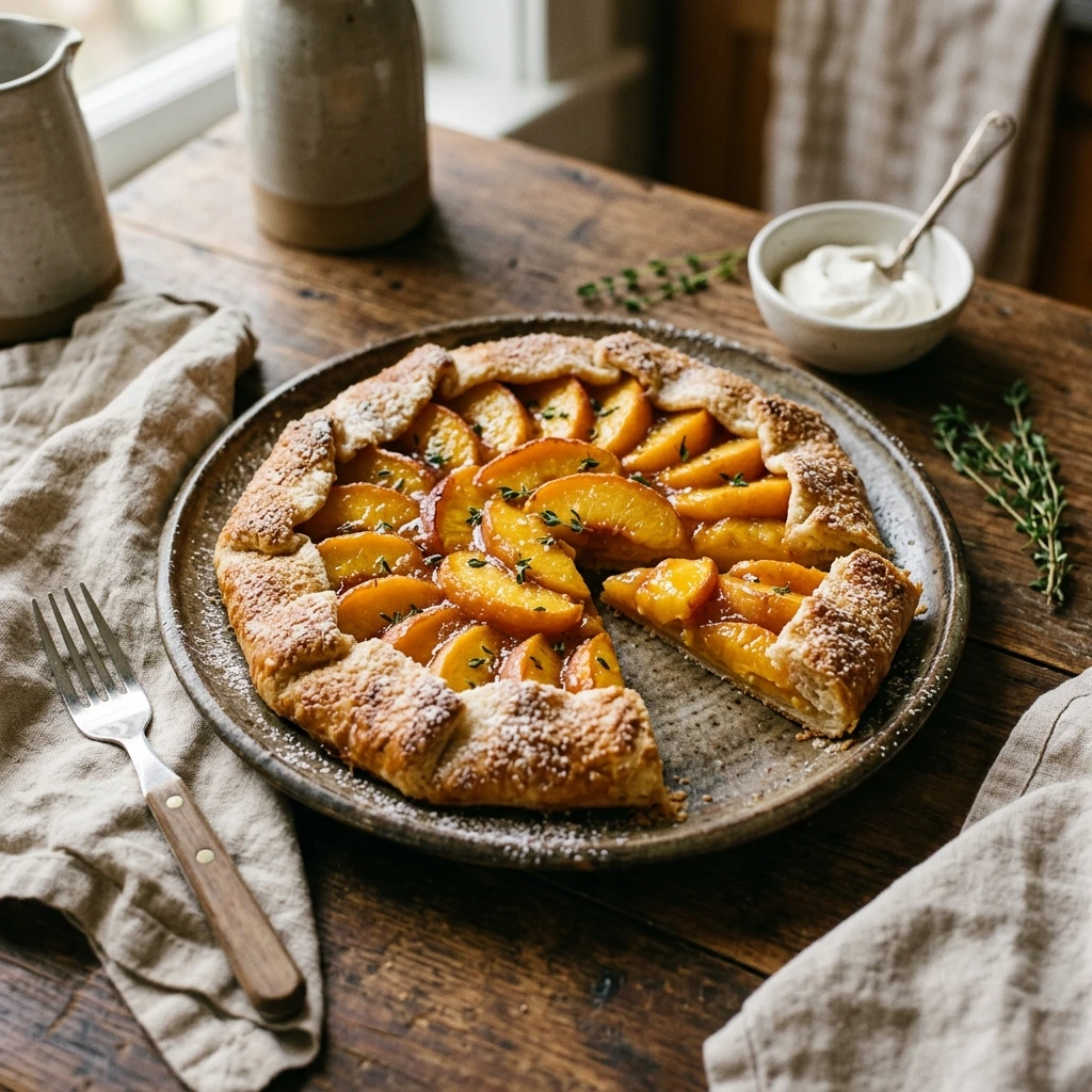 Peach Galette