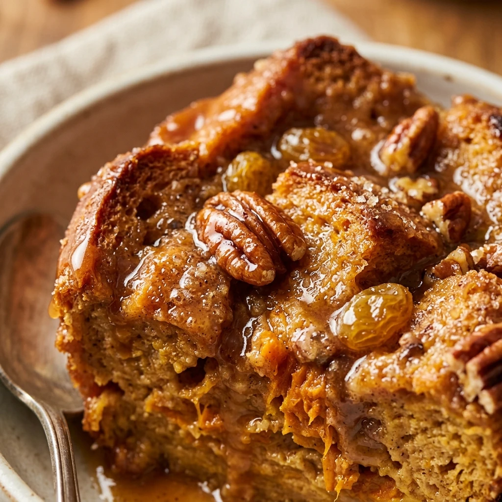 Pumpkin Bread Pudding