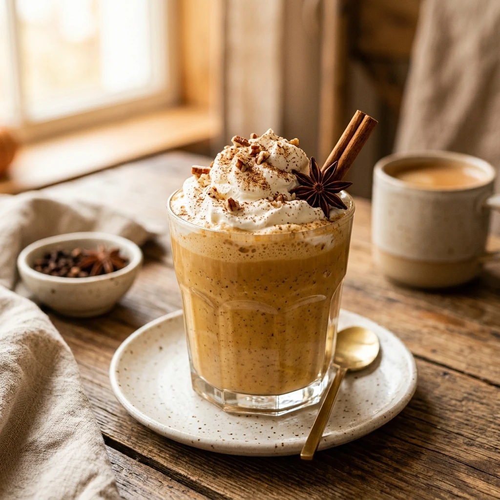 Pumpkin Chai Frappe