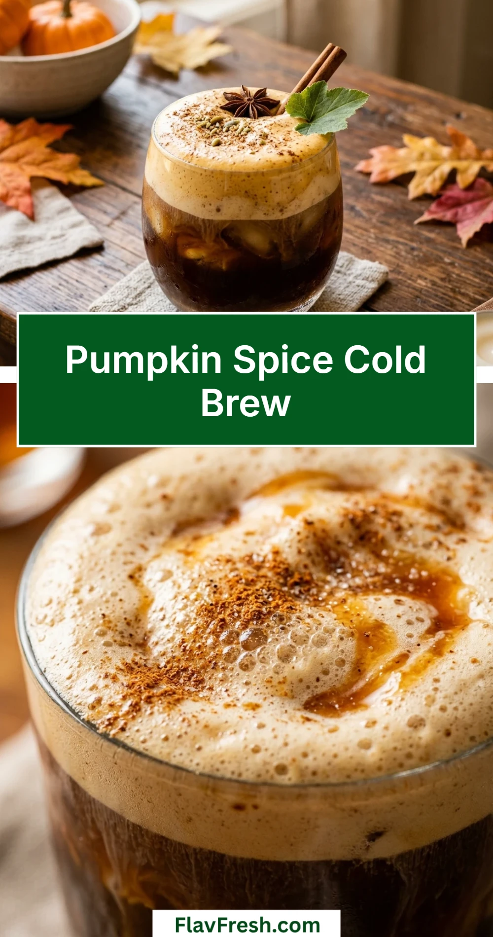 Pumpkin Spice Cold Brew