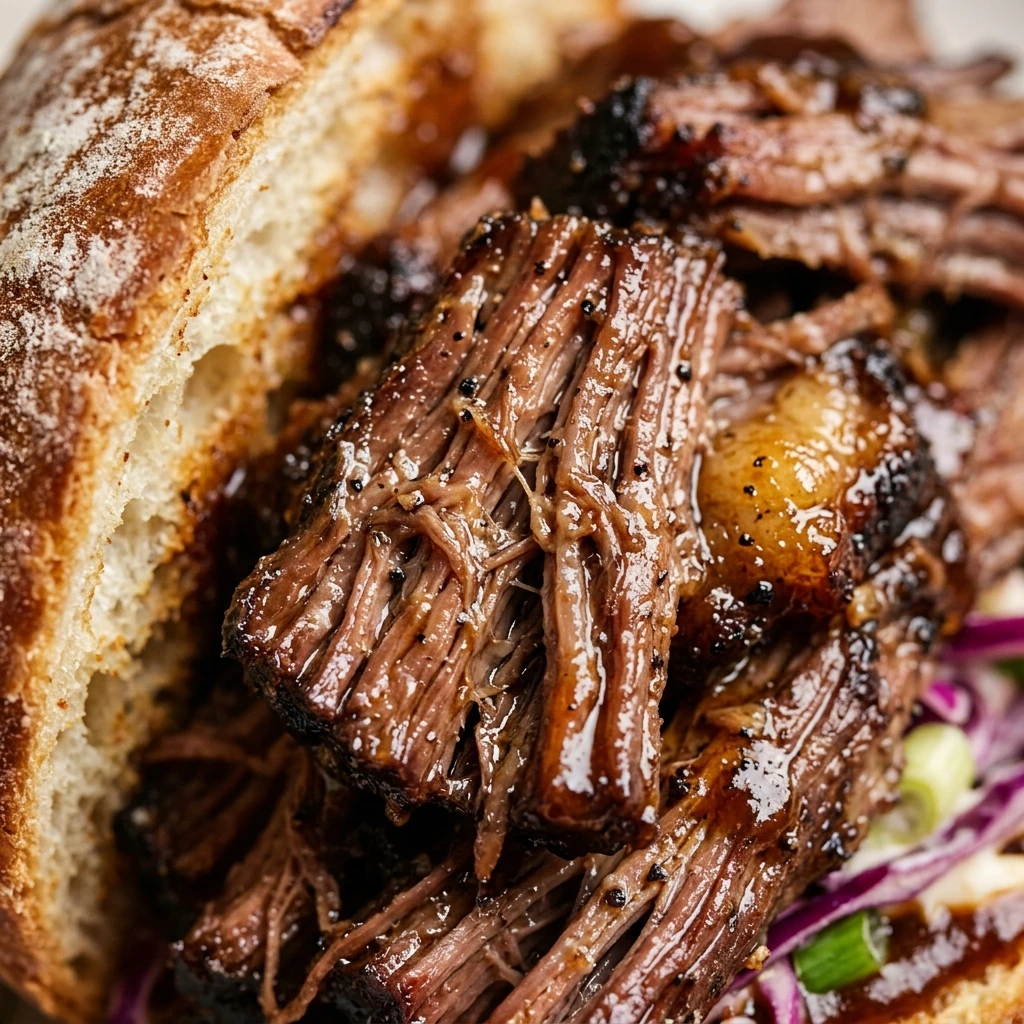 Smoky Beef Brisket Sandwiches