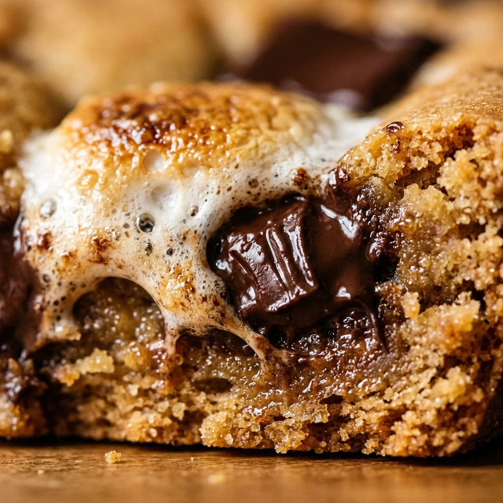 S'mores Cookie Bars