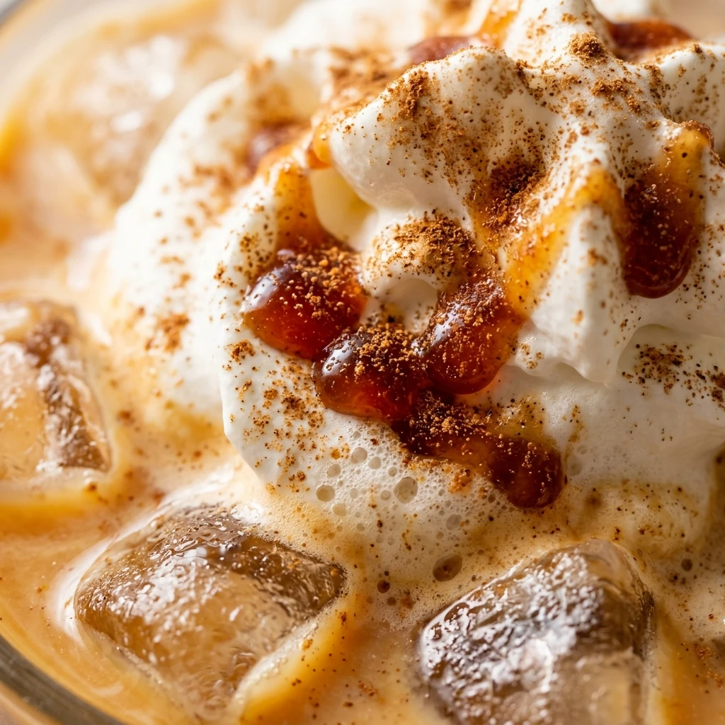Starbucks Style Iced Pumpkin Latte