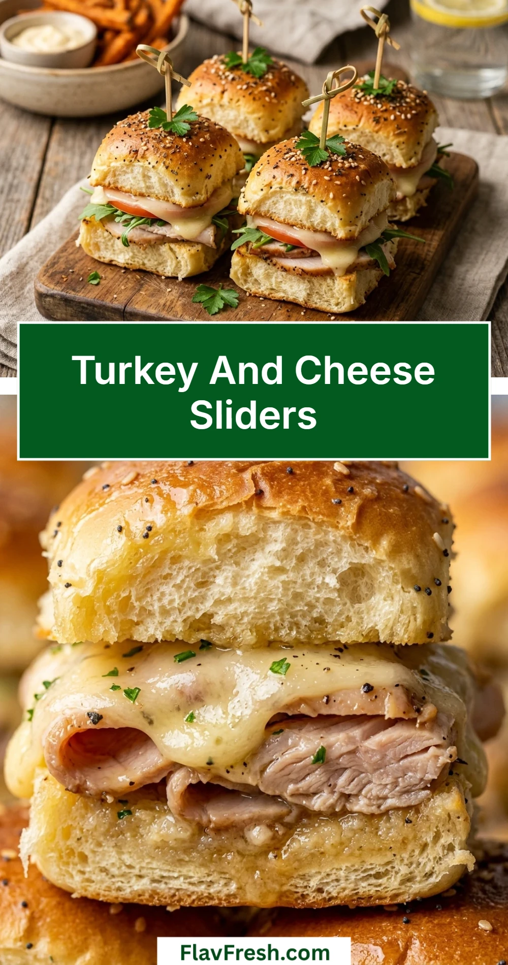 Turkey And Cheese Sliders