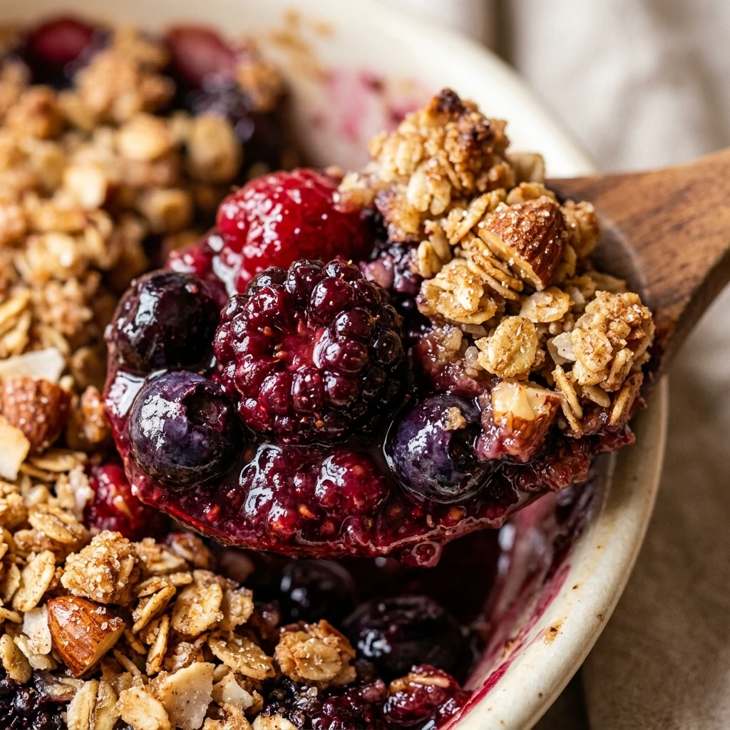 Vegan Berry Crumble